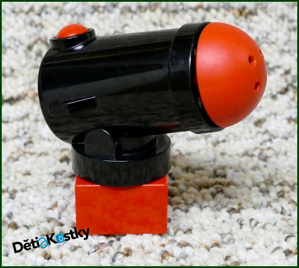 Lego® Duplo® Dělo Malé Vystřelovací Černé s Červeným Nábojem