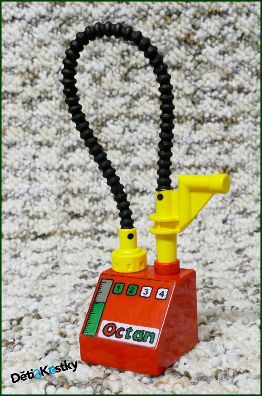 Lego® Duplo® Kostka Octan Červená s Hadicí / Benzinka