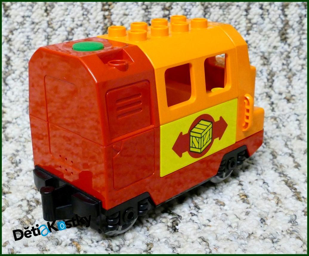 Lego® Duplo® El. Mašinka ze setu 10508 Oranžová