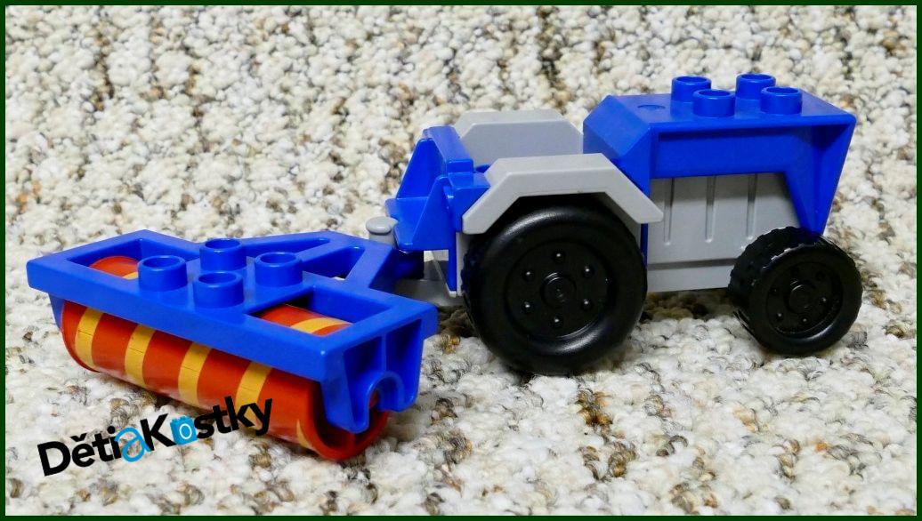 Lego® Duplo® Traktor s Válcem Modrý