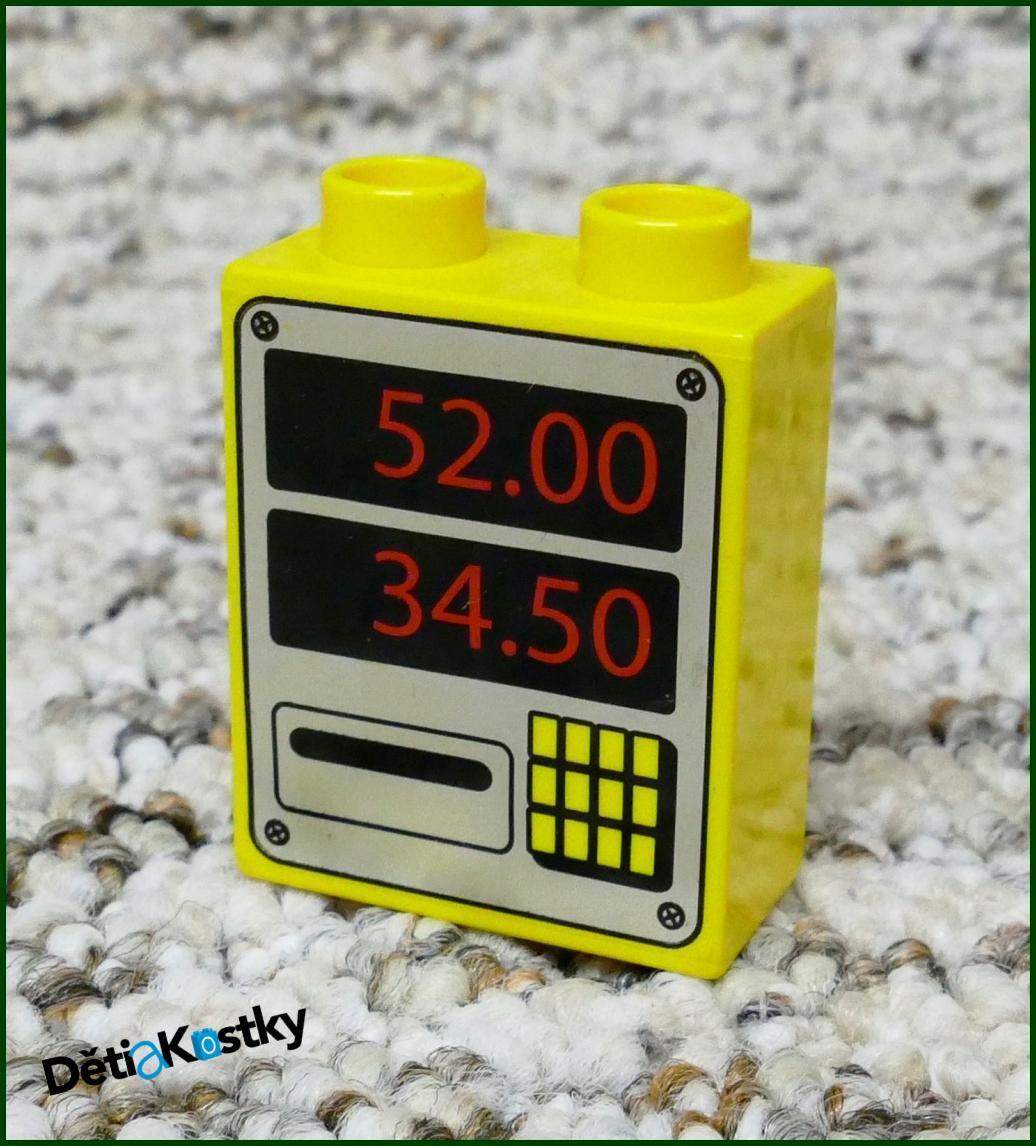 Lego® Duplo® Kostka 1x2x2 Žlutá - Pokladna