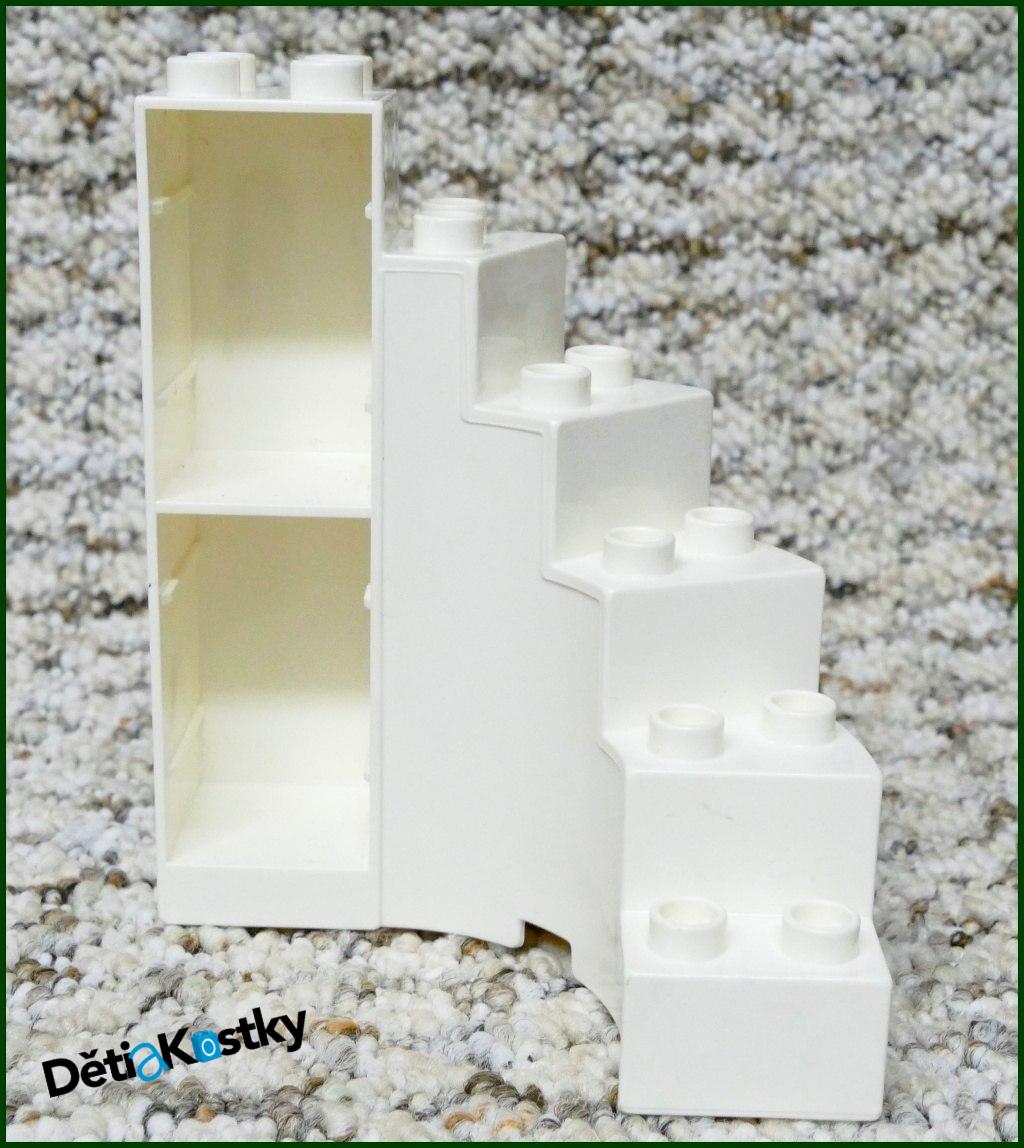 Lego® Duplo® Schodiště Točité Bílé