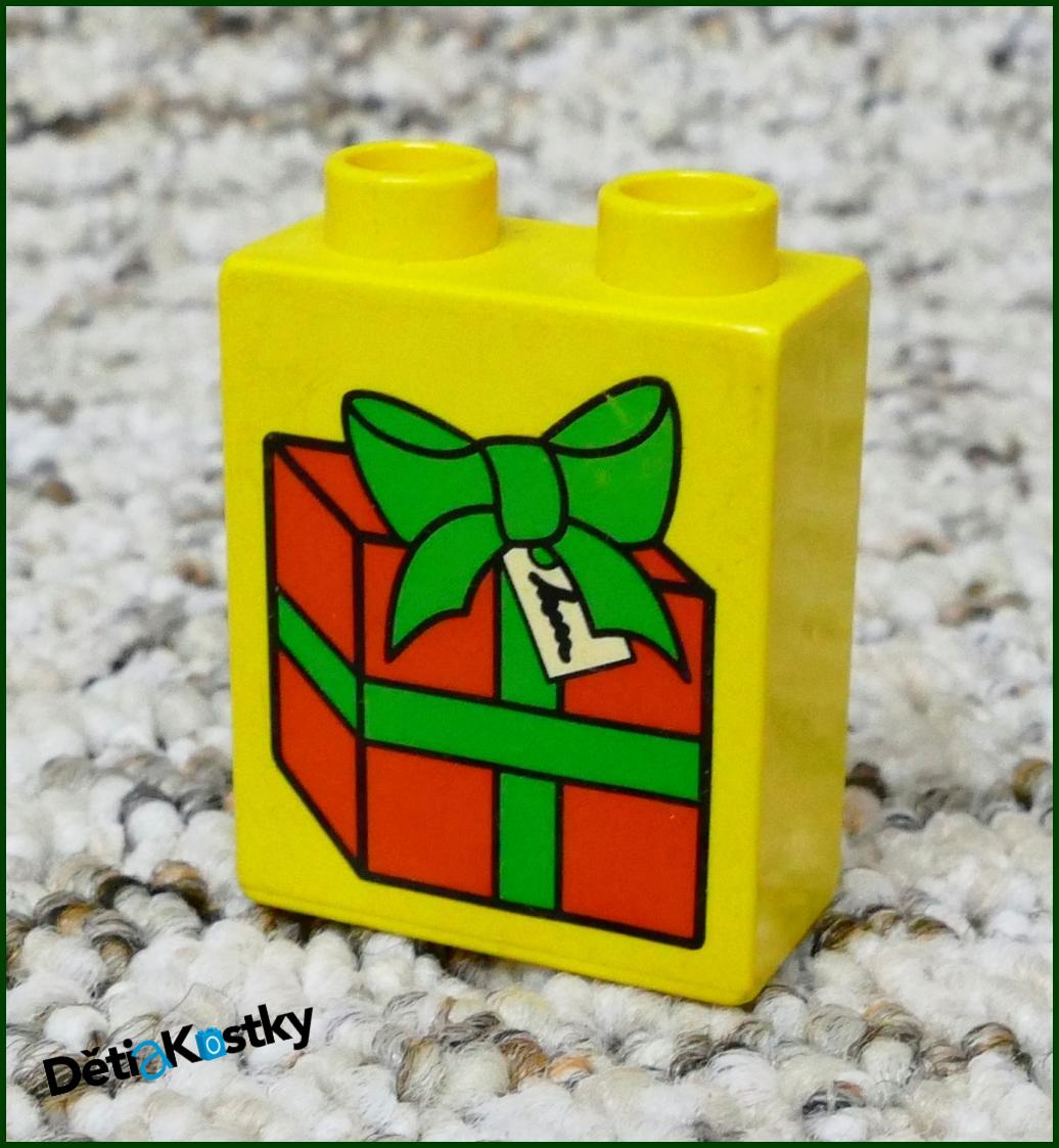 Lego® Duplo® Kostka 1x2x2 Žlutá - Dárek