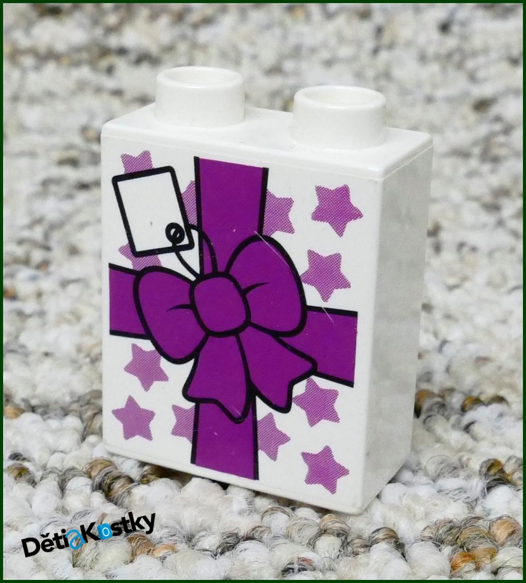 Lego® Duplo® Kostka 1x2x2 Bílá - Dárek