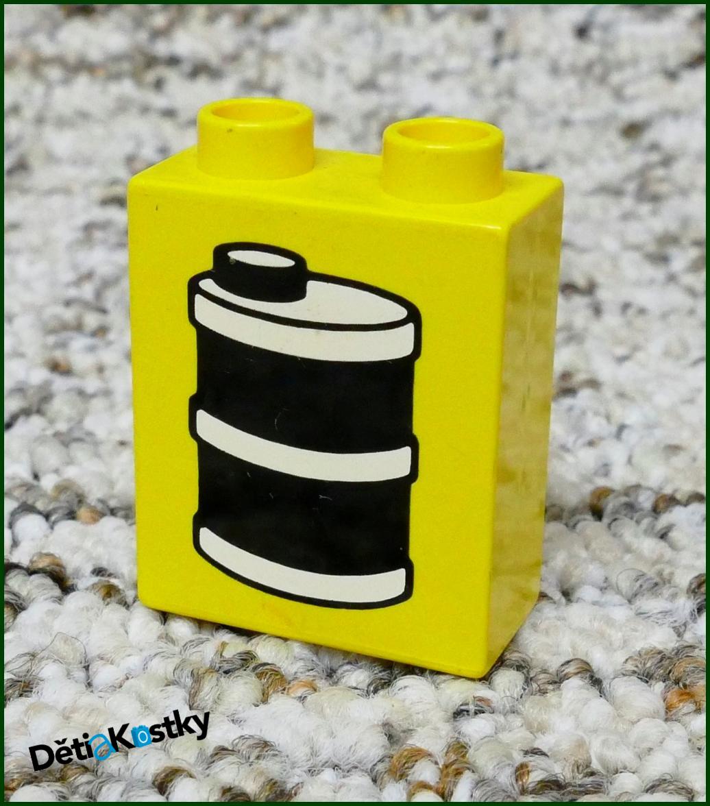 Lego® Duplo® Kostka 1x2x2 Žlutá - Barel