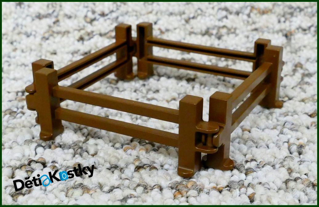 Lego® Duplo® Plot Menší Hnědý 4ks