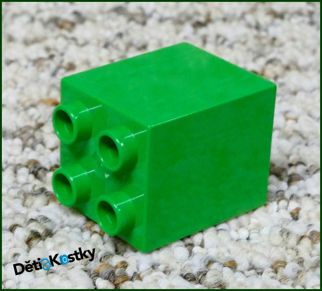 Lego® Duplo® Kostka 2x2x2 Světle Zelená