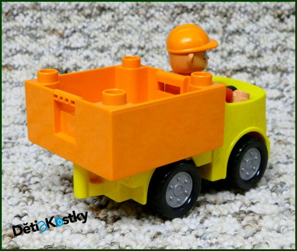 Lego® Duplo® Nákladní Autíčko Malé s Oranžovou Korbou