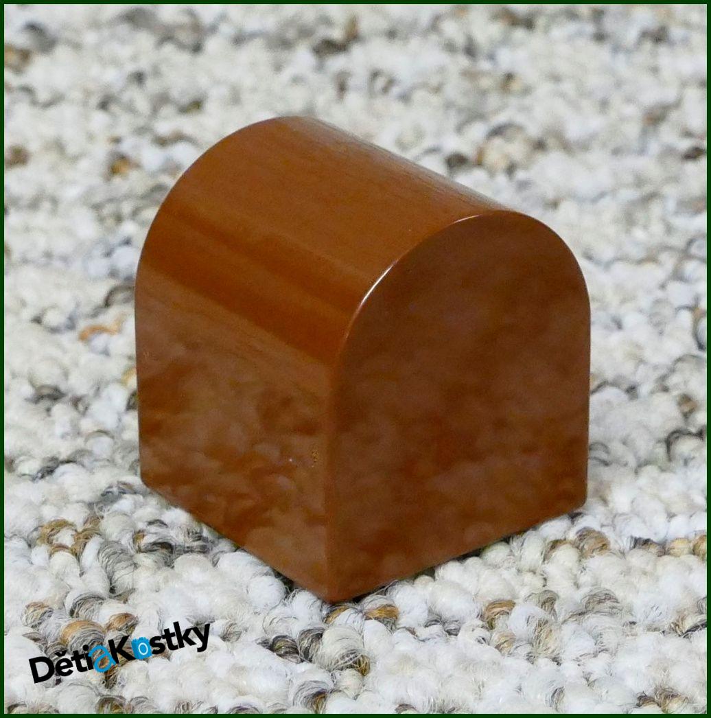 Lego® Duplo® Kostka Půlkulatá Malá - Hnědá