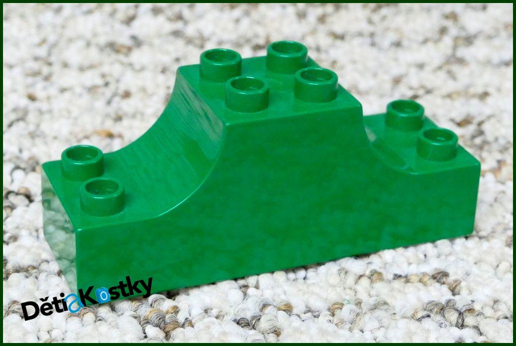 Lego® Duplo® Kostka 2x6 Tvarovaná Zelená