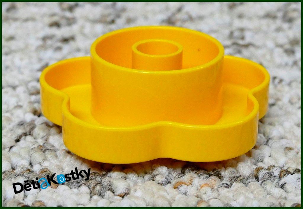 Lego® Duplo® Kostka Tvar Květiny/Stůl Oranžová