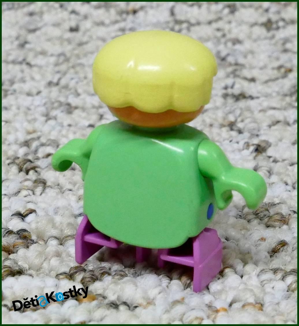 Lego® Duplo® Figurka Dítě Růžovo/Zelené