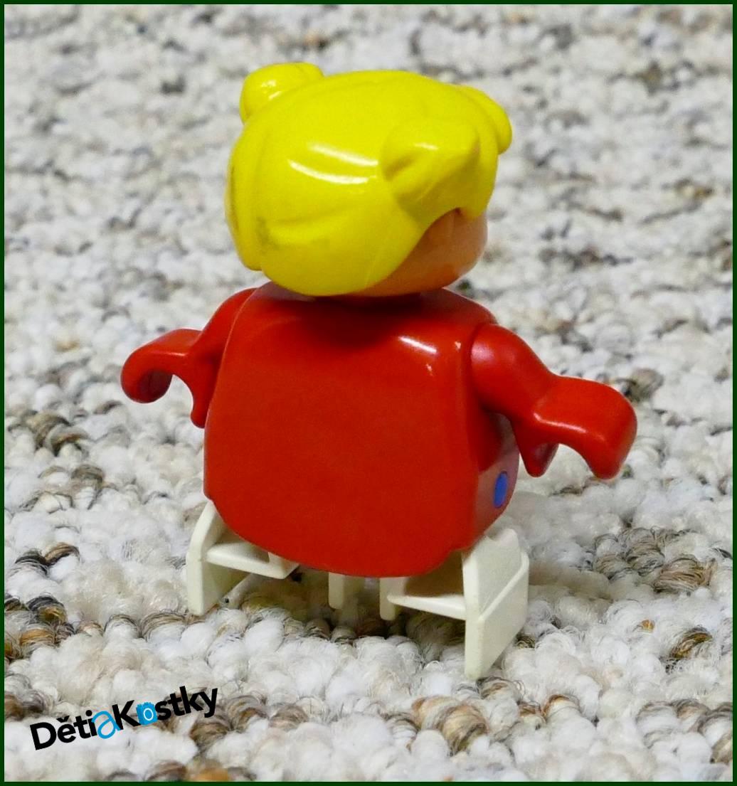 Lego® Duplo® Figurka Dítě Blond s Kytičkami