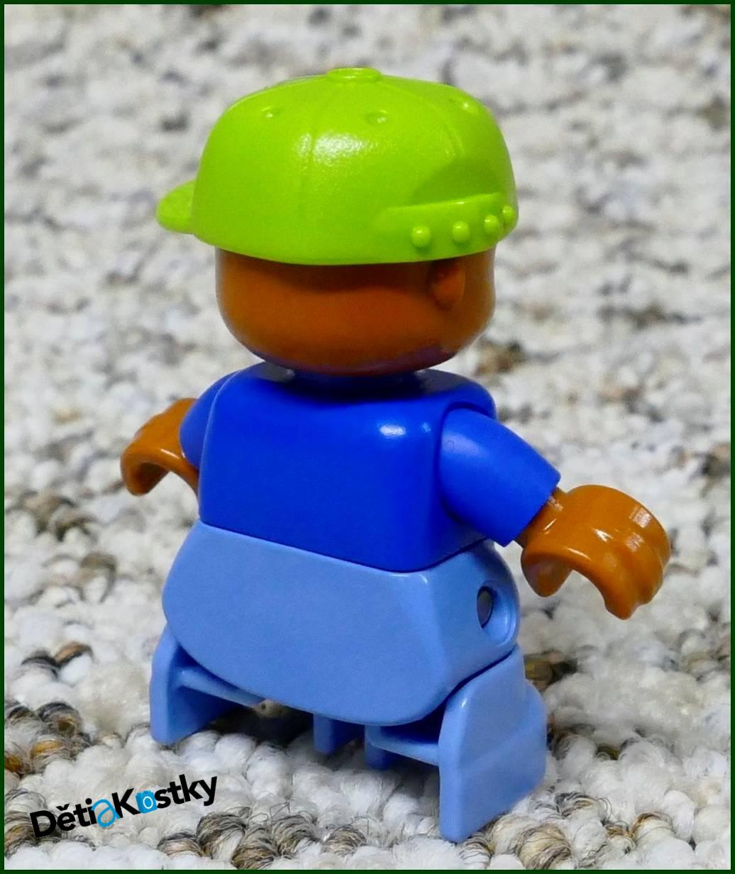 Lego® Duplo® Figurka Dítě Skate Černoušek