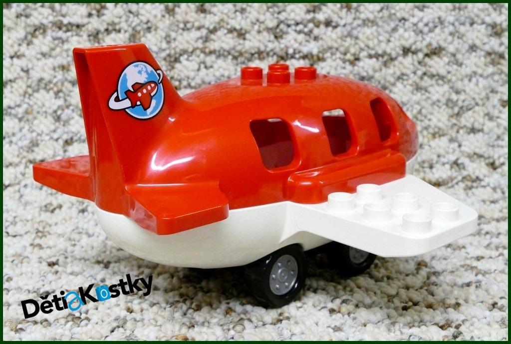 Lego® Duplo® Letadýlko Malé Dopravní Červené