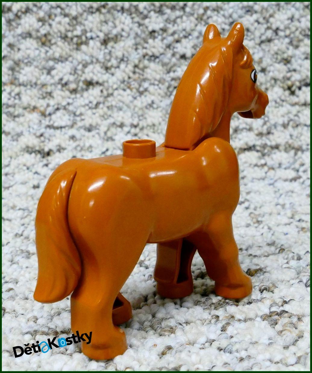 Lego® Duplo® Kůň Světle Hnědý - Starší Typ