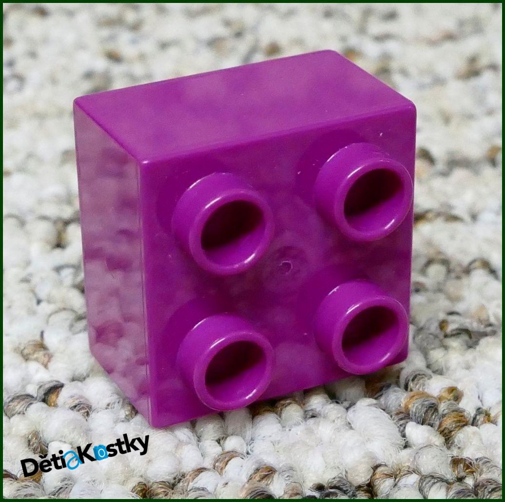 Lego® Duplo® Kostka 2x2 Světle Fialová