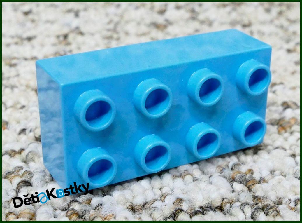 Lego® Duplo® Kostka 2x4 Světle Tyrkysová