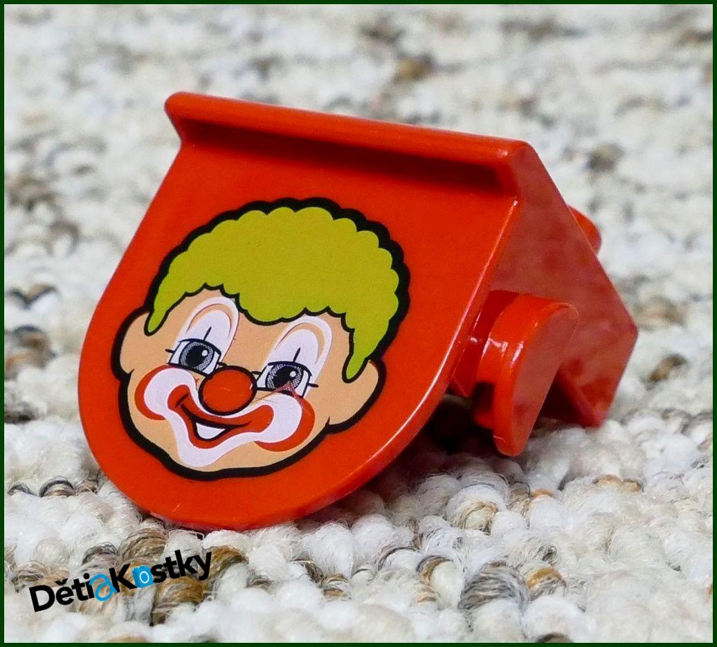 Lego® Duplo® Připínací Kostka - Šašek