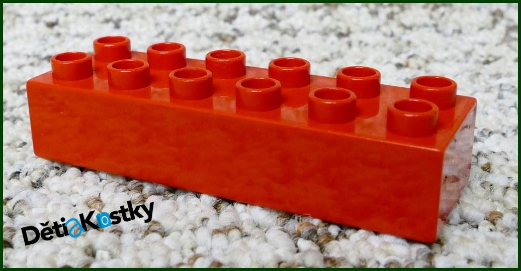 Lego® Duplo® Kostka 2x6 Červená