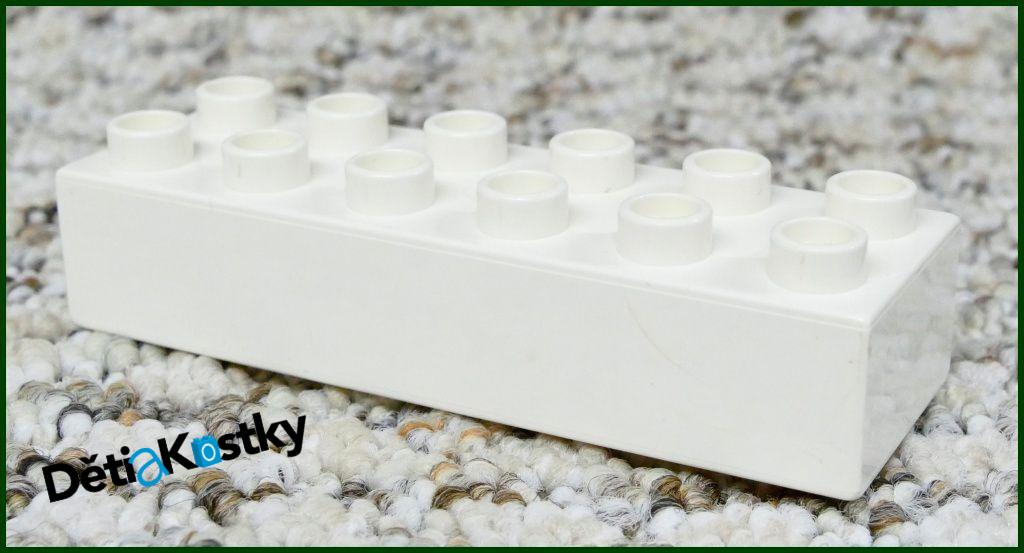 Lego® Duplo® Kostka 2x6 Bílá
