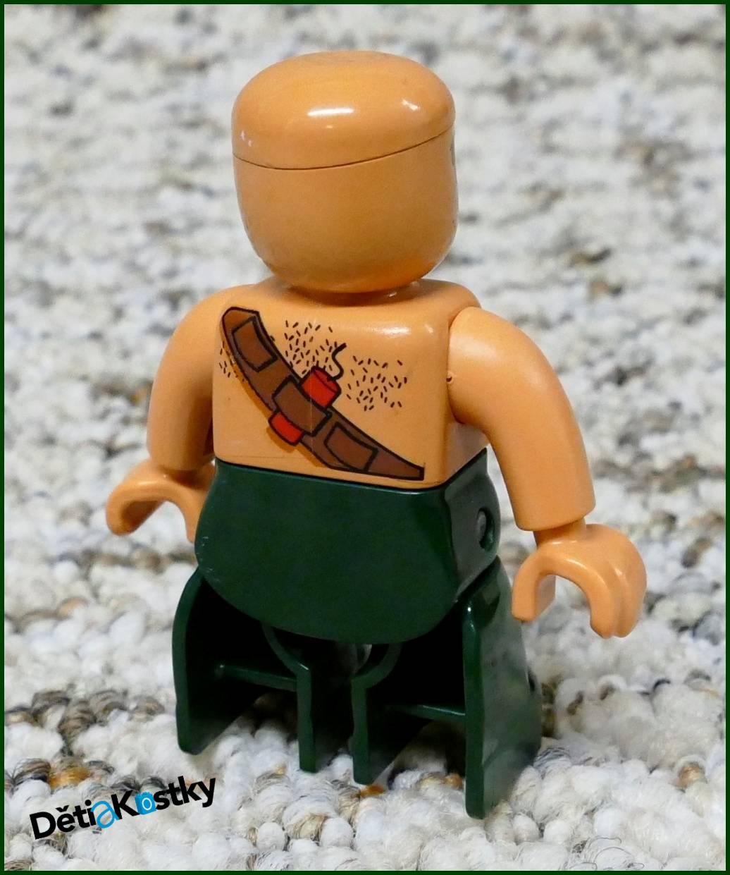 Lego® Duplo® Postavička Pirát Plešatý