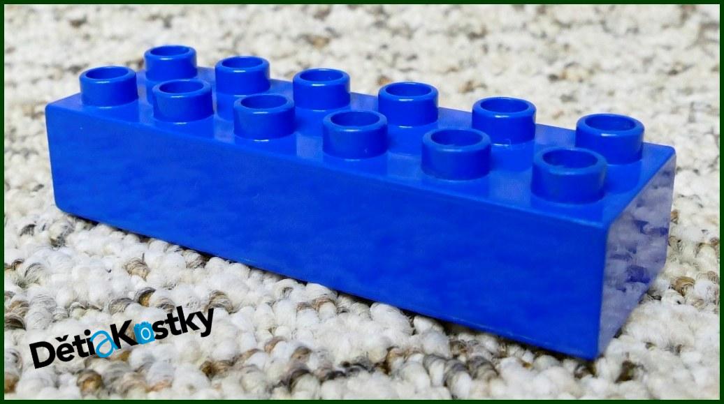 Lego® Duplo® Kostka 2x6 Modrá