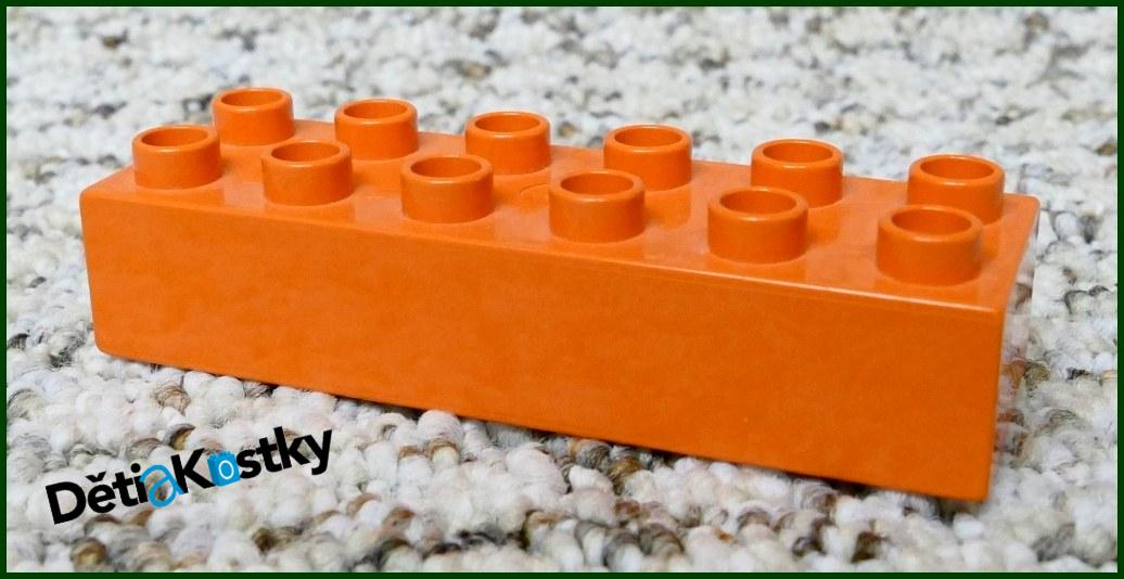 Lego® Duplo® Kostka 2x6 Lososová