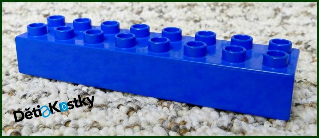 Lego® Duplo® Kostka 2x8 Modrá