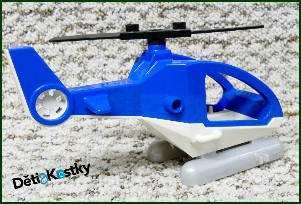 Lego® Duplo® Policejní Vrtulník Modrý