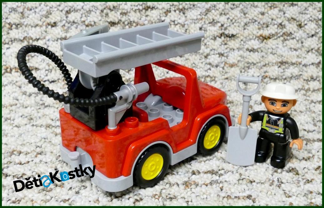 Lego® Duplo® Hasičské Auto se Žebříkem - Novější Typ