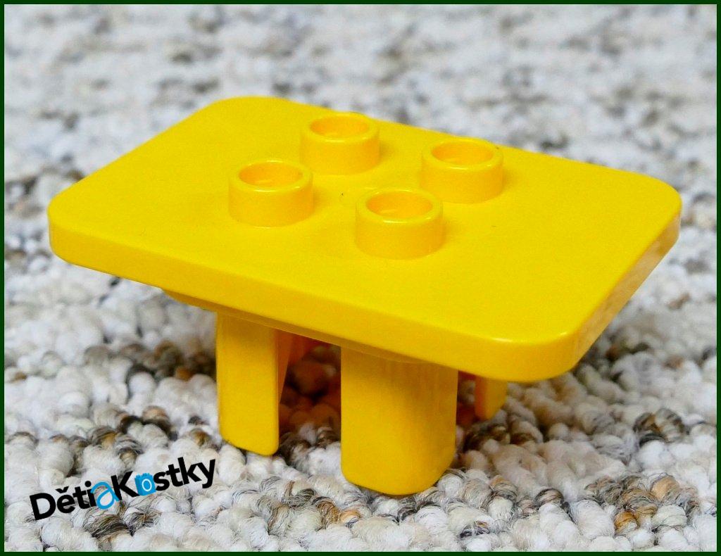 Lego® Duplo® Stůl Světle Oranžový