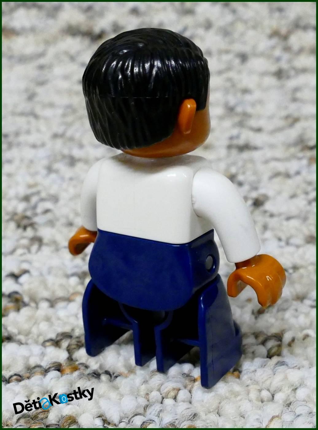 Lego® Duplo® Figurka Černoch v Bílé Vestě