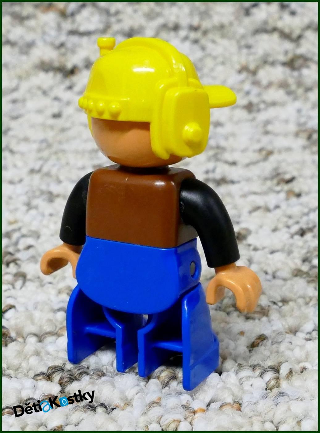 Lego® Duplo® Figurka Pilot - Žlutá Helma