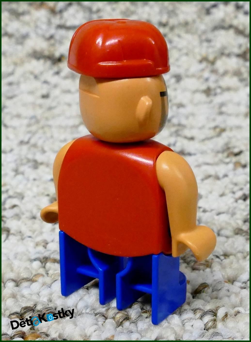 Lego® Duplo® Figurka Servisák - Červený Otočný Kšilt