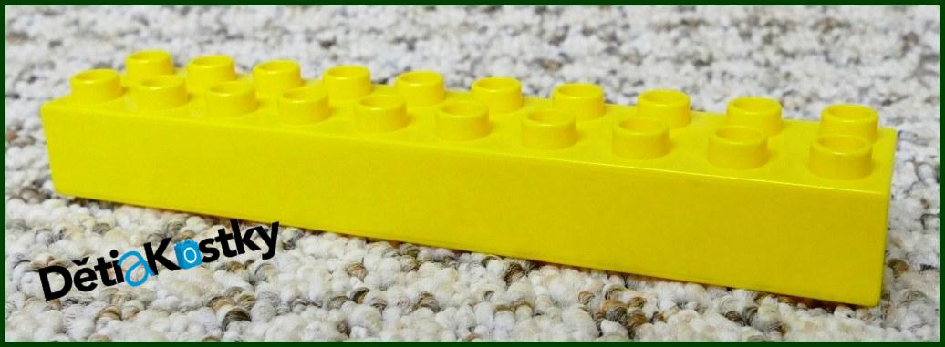 Lego® Duplo® Kostka 2x10 Žlutá
