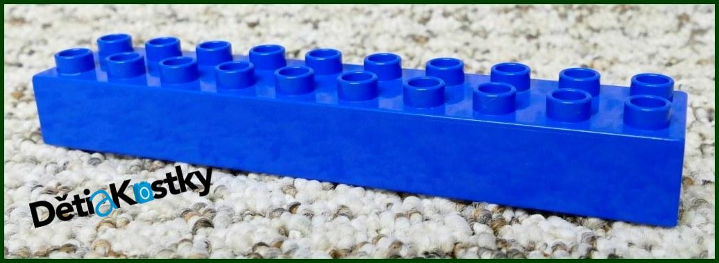Lego® Duplo® Kostka 2x10 Modrá