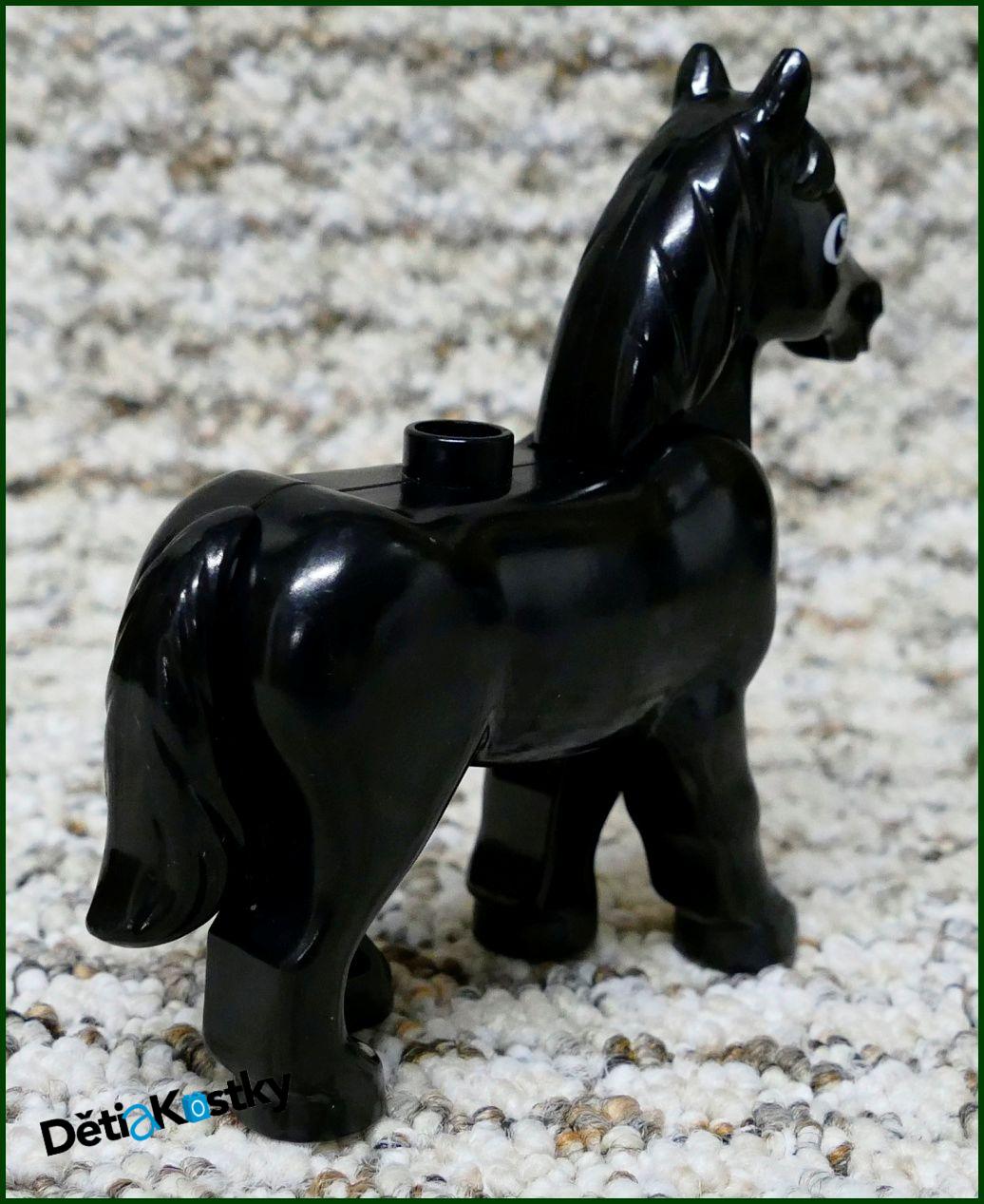 Lego® Duplo® Černý Kůň - Starší Typ