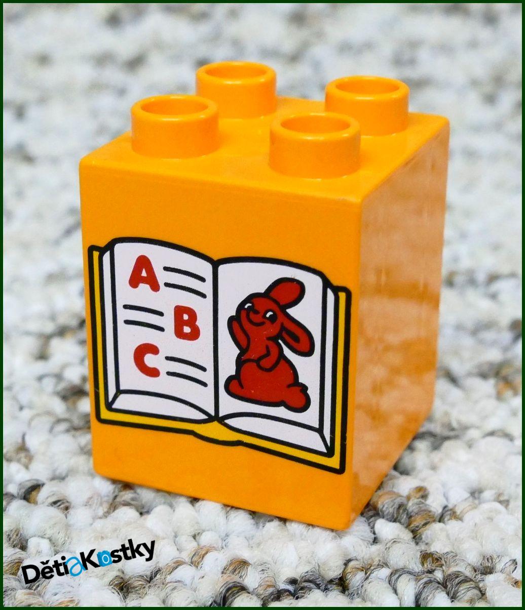 Lego® Duplo® 2x2x2 Oranžová - Knížka