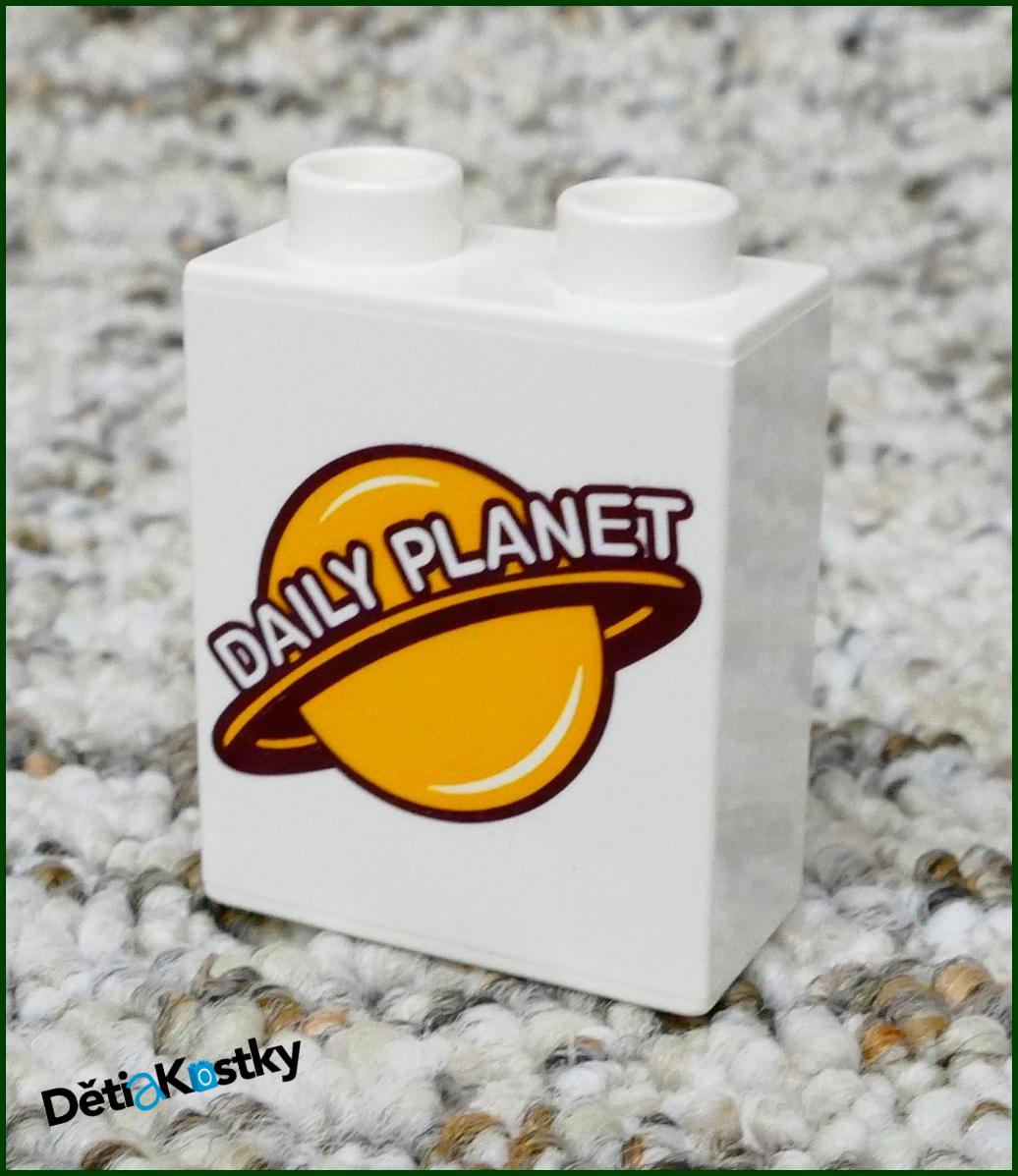Lego® Duplo® Kostka 1x2x2 Bílá - Daily Planet