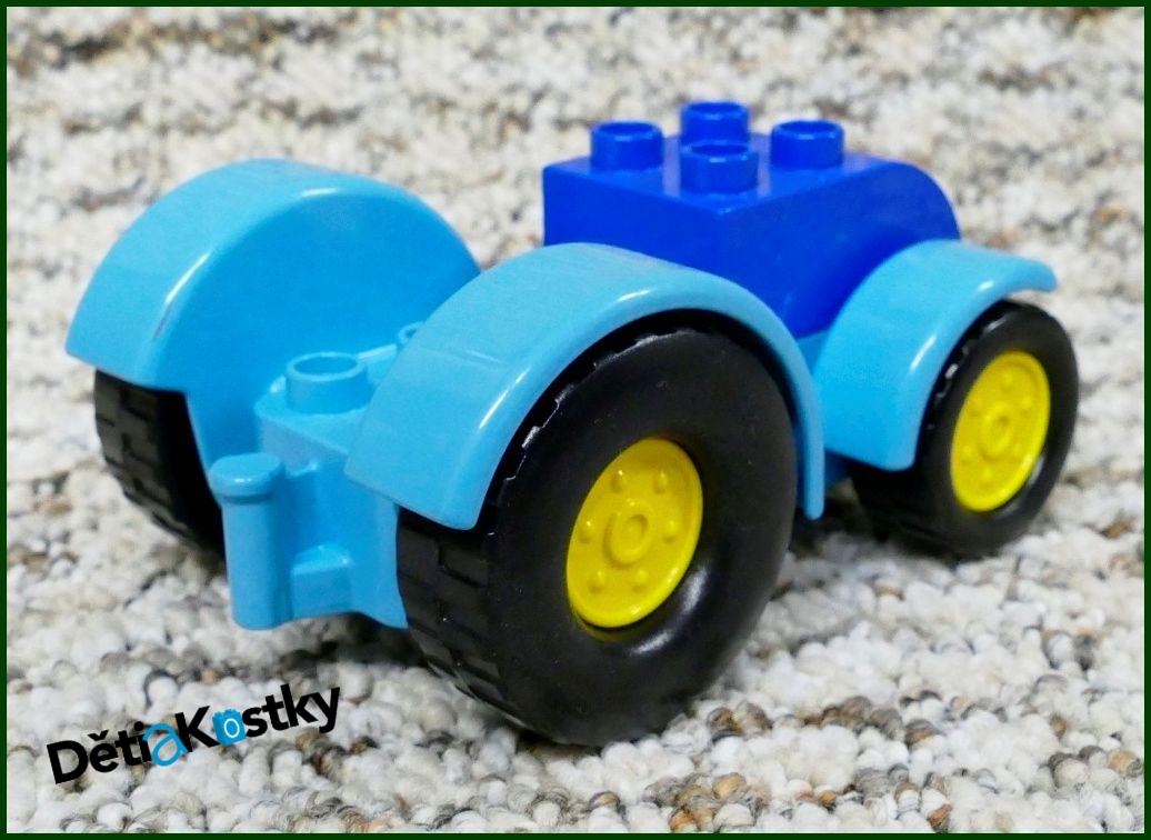Lego® Duplo® Traktor Malý Tyrkysový - Novější Typ