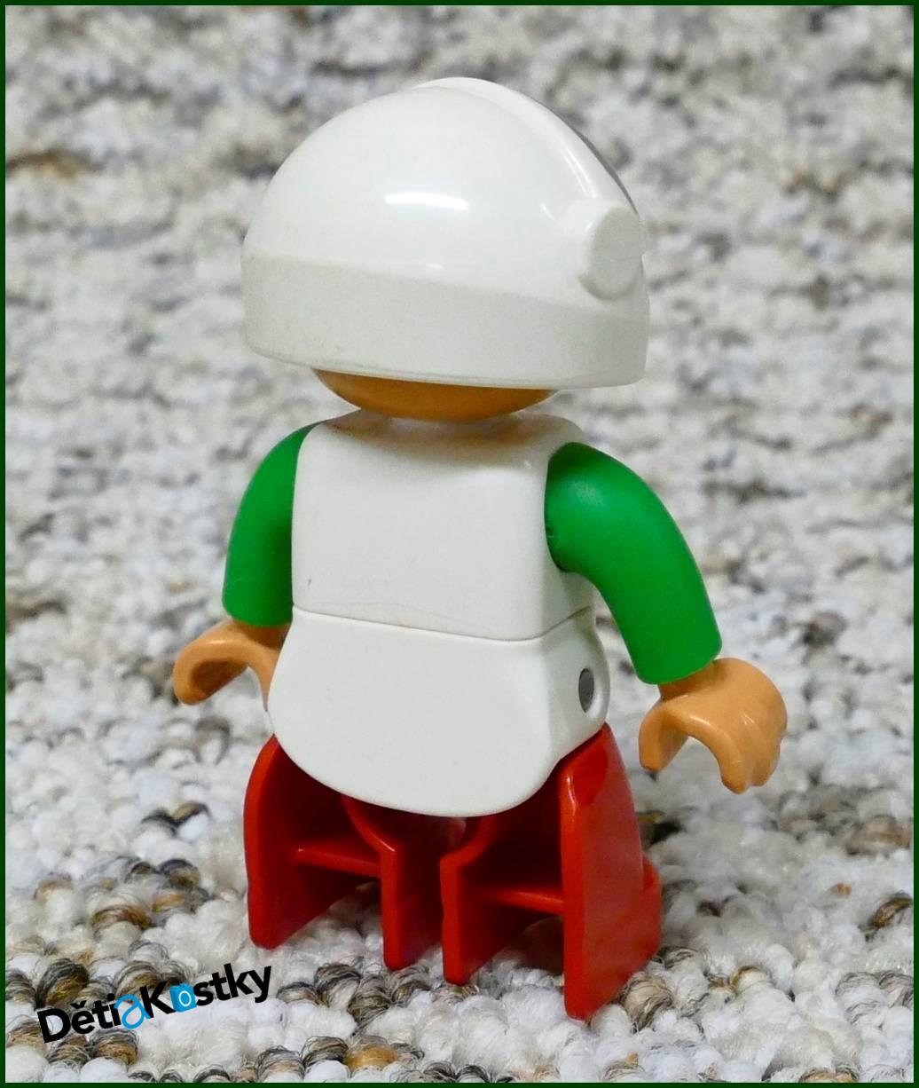 Lego® Duplo® Závodník Octan s Bílou Helmou