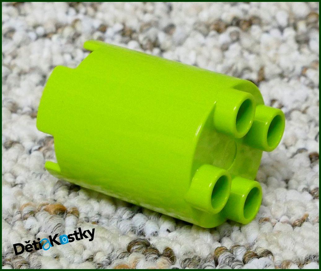 Lego® Duplo® Kostka Váleček (Sloup) Limetka