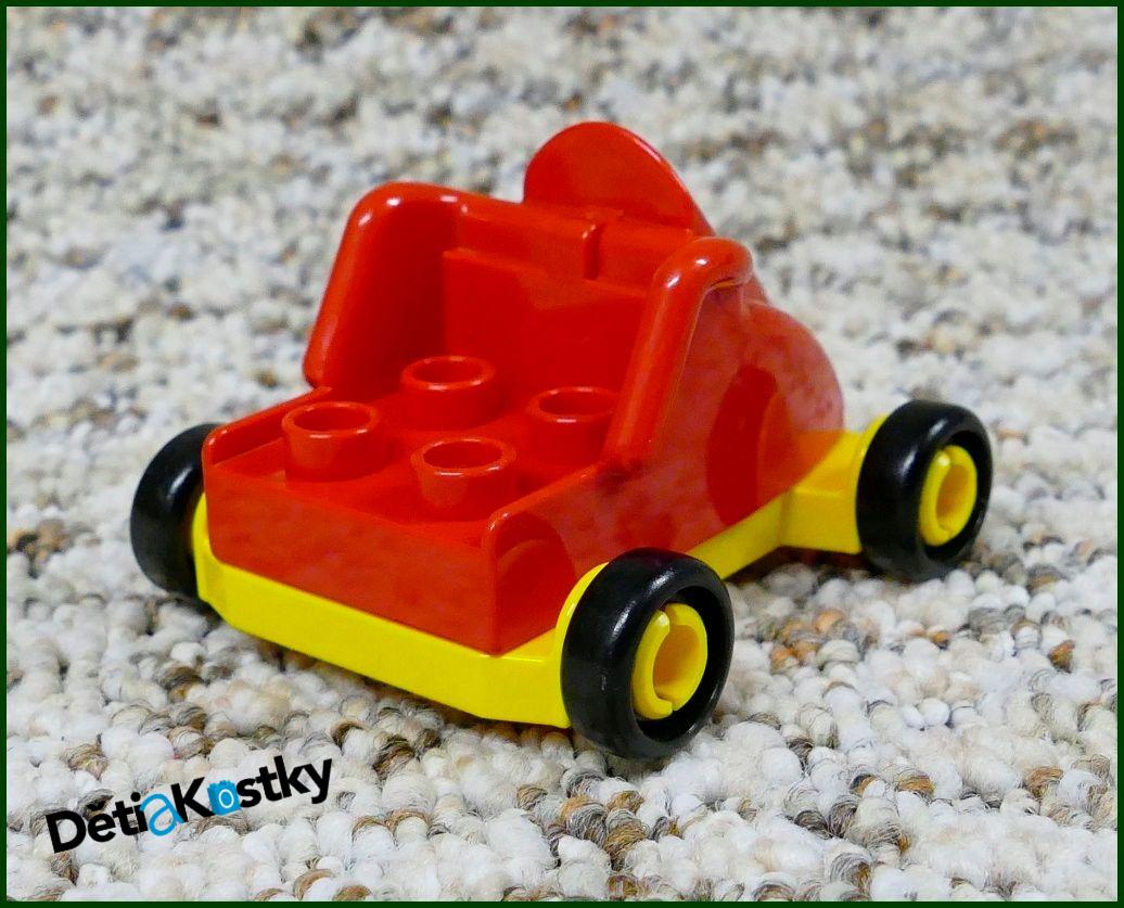 Lego® Duplo® Motokára - Žlutý Podvozek