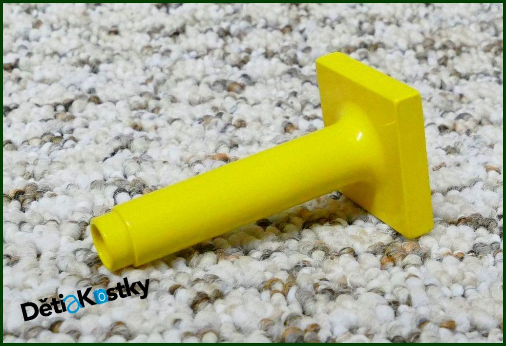 Lego® Duplo® Žlutý Vysoký Podstavec pro Lampičky, Slunečníky, Značky, Kostky 1x2x2
