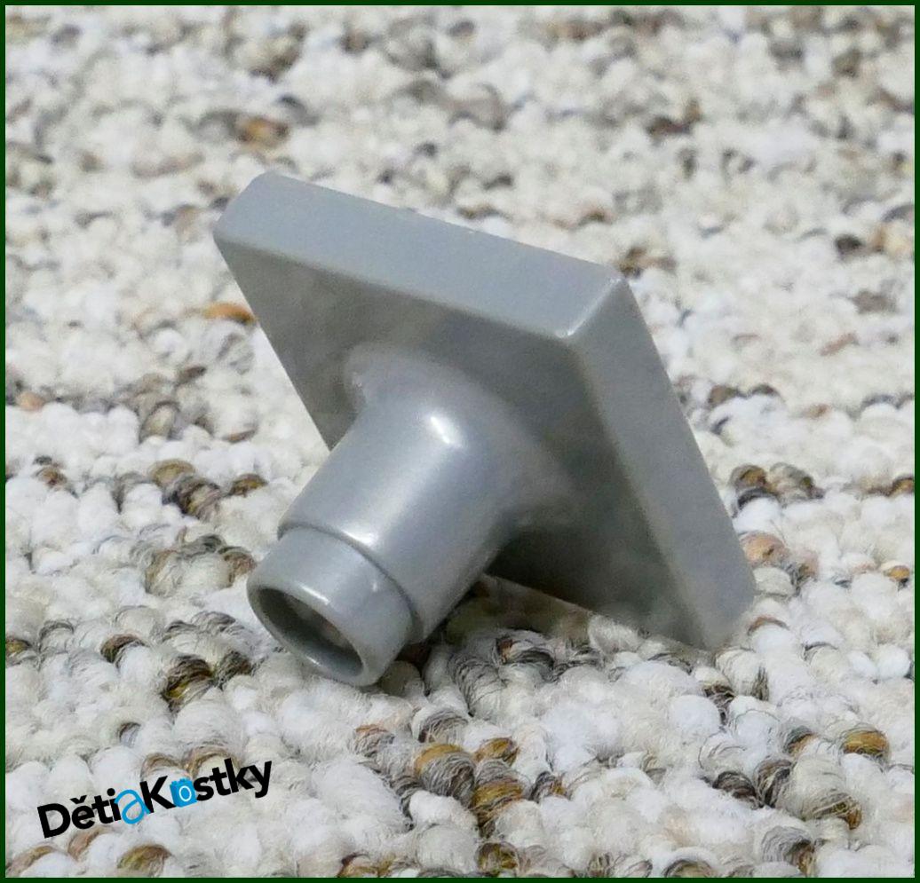 Lego® Duplo® Stříbrný Podstavec Malý pro Lampičky, Značky, Kostky 1x2x2