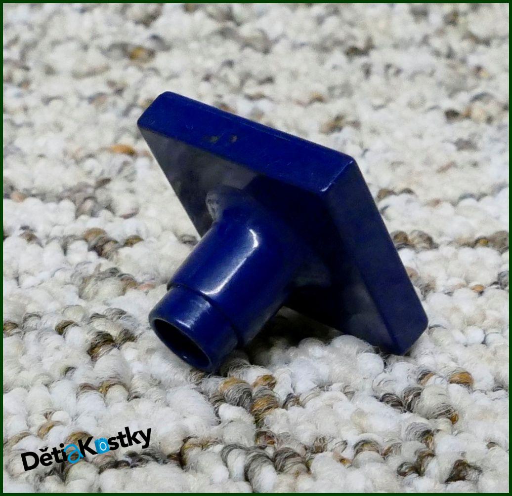 Lego® Duplo® Tmavě Modrý Podstavec Malý pro Lampičky, Značky, Kostky 1x2x2