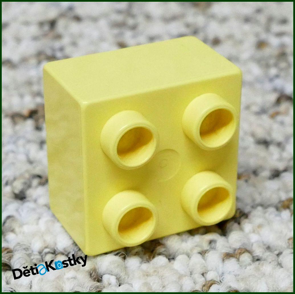 Lego® Duplo® Kostka 2x2 Světlounce Béžová