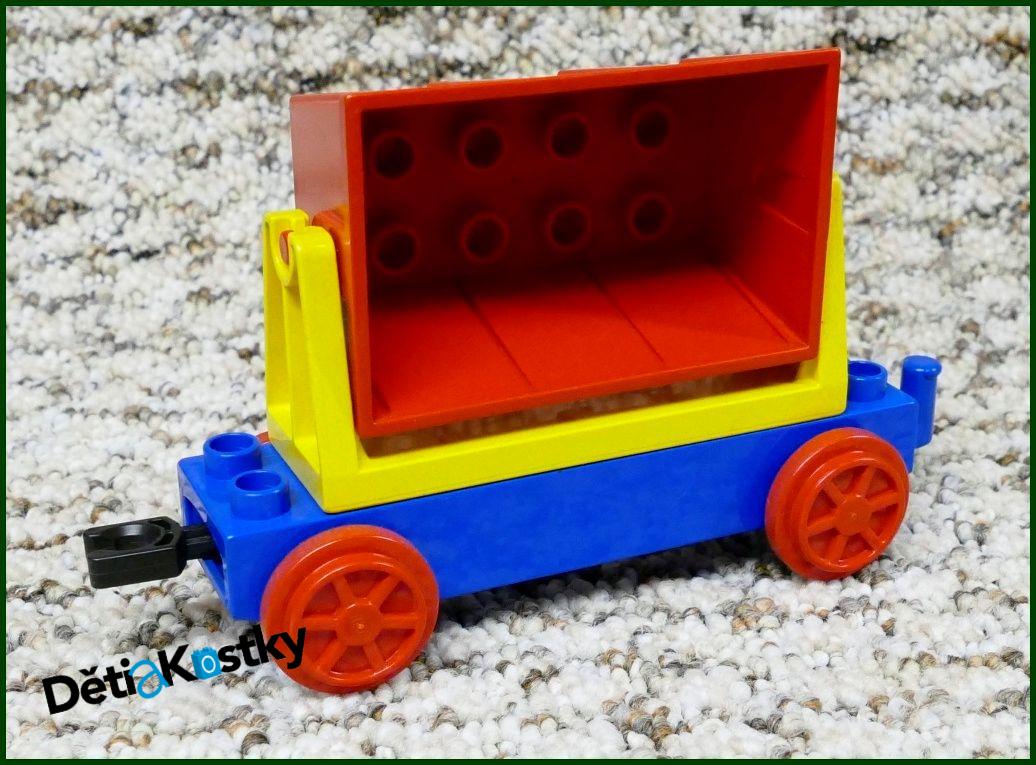 Lego® Duplo® Vagon - Dlouhý Podvozek s Násypkou