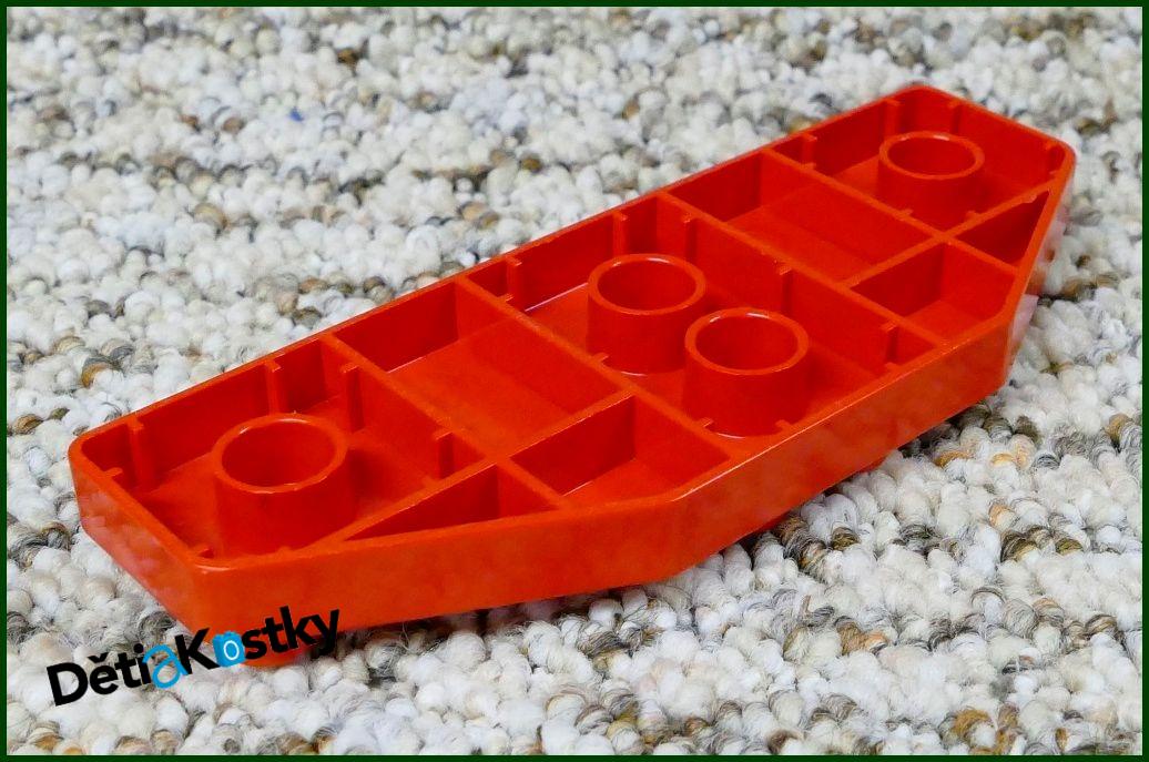 Lego® Duplo® Podložka/Destička 3x8 Křídlo Červené